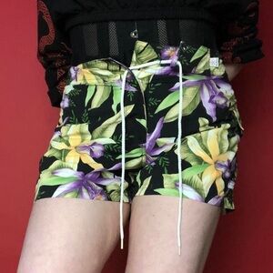 Mini floral board shorts 🖤💚​​​​​​​​​​​​​​​​​​​​